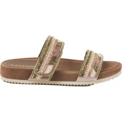 Lazamani 75.386 Slippers Dames 2-straps Nude