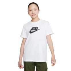 Nike Sportswear Shirt Junior White Black