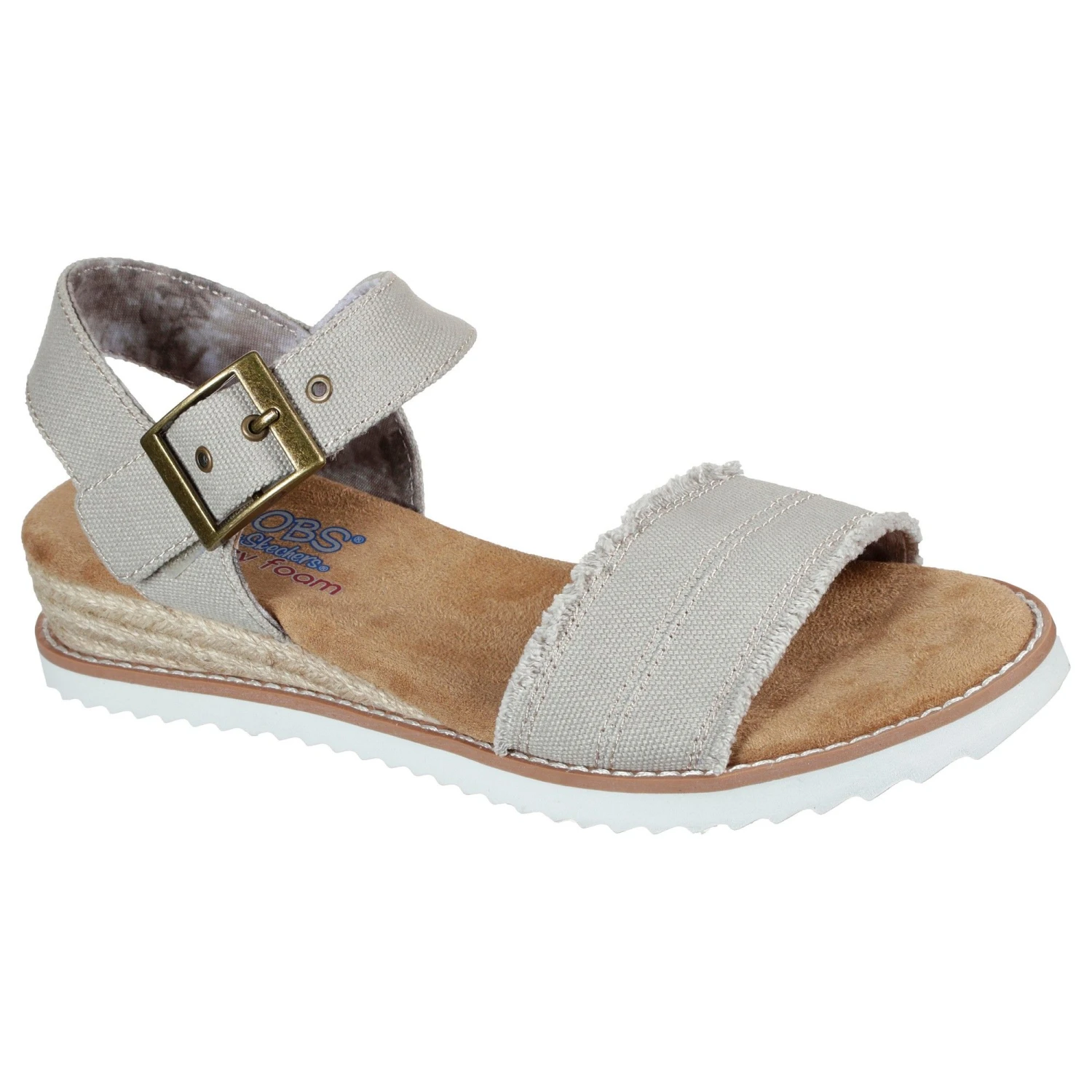 Skechers BOBS Desert Kiss - Adobe Princess Sandalen Dames Taupe - Afbeelding 3