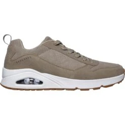 Skechers Uno 52456 Vrijetijdsschoenen Heren Taupe