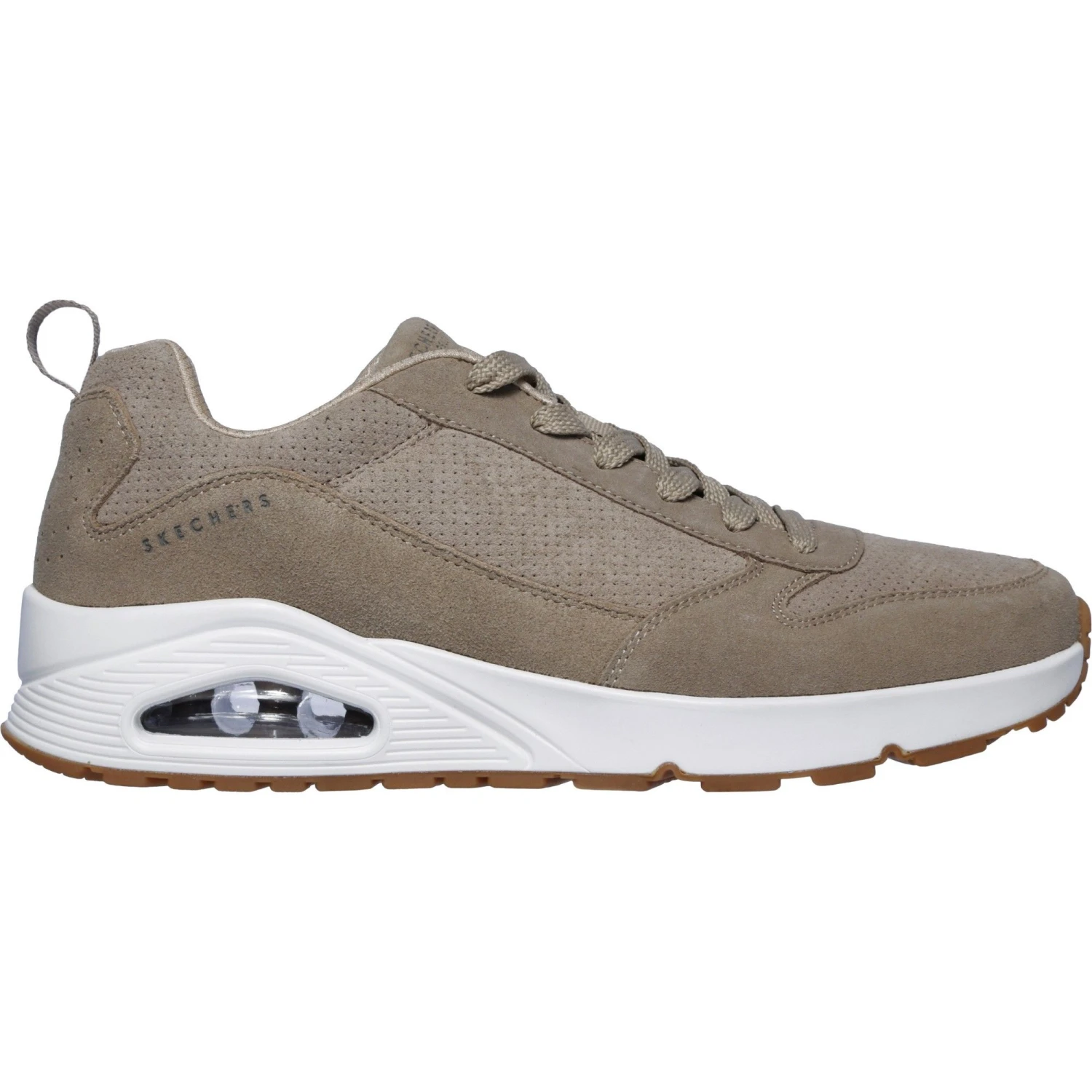 Skechers Uno 52456 Vrijetijdsschoenen Heren Taupe