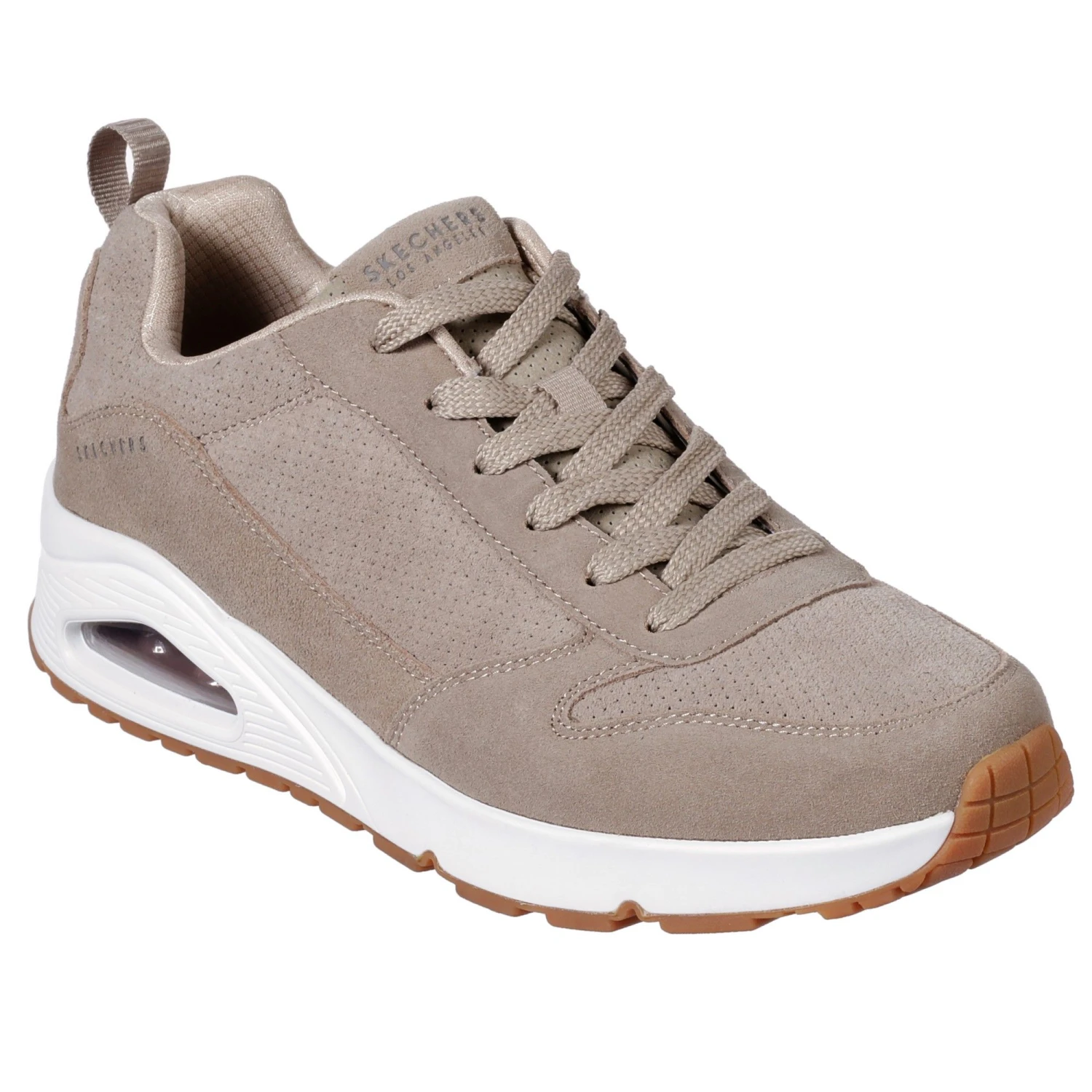Skechers Uno 52456 Vrijetijdsschoenen Heren Taupe - Afbeelding 3