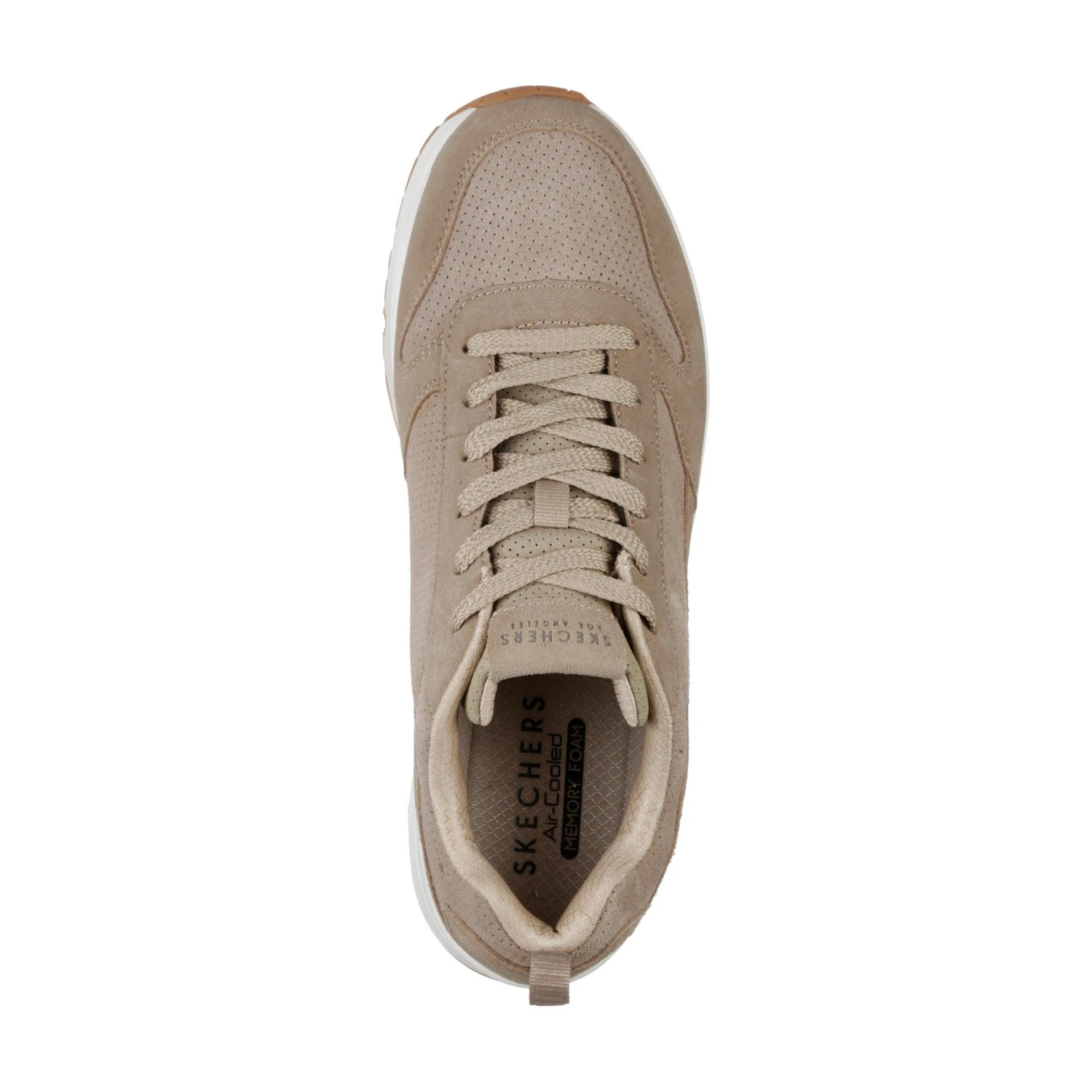 Skechers Uno 52456 Vrijetijdsschoenen Heren Taupe - Afbeelding 4