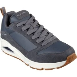 Skechers Uno - Stacre 52468 Vrijetijdsschoenen Heren Marine