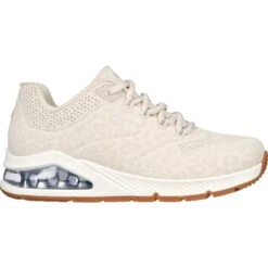 Skechers Uno 2 - In Kat Neato 155642 Vrijetijdsschoenen Dames Gebroken Wit