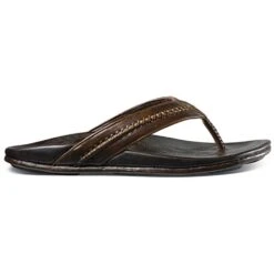 Olukai Mea Ola Slippers Heren Dark Java