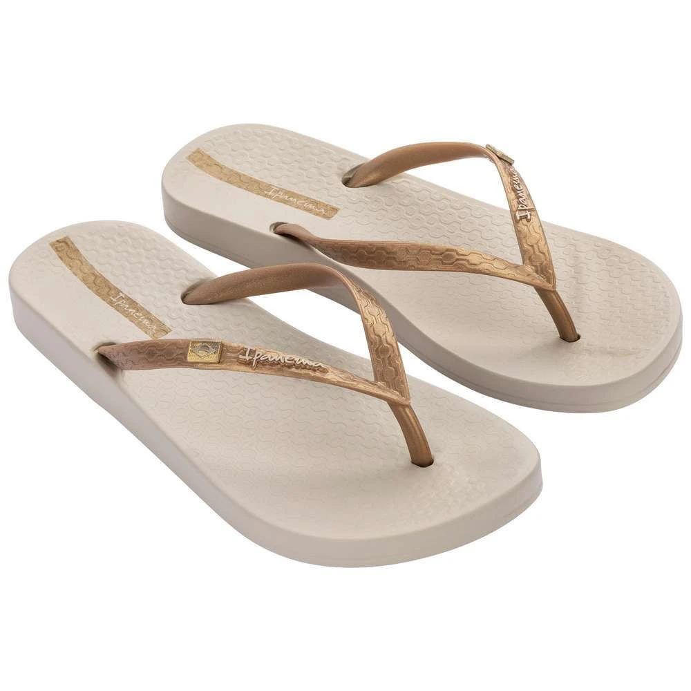 Ipanema Anatomic Brasilidade Slippers Dames Beige Gold