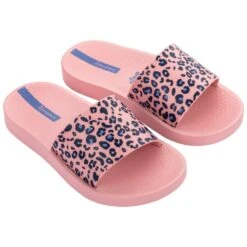 Ipanema Urban Slide Kids Slippers Junior Pink Blue