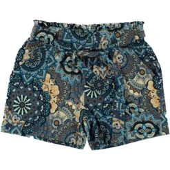 Geisha Jersey Short Dames Blue Peach