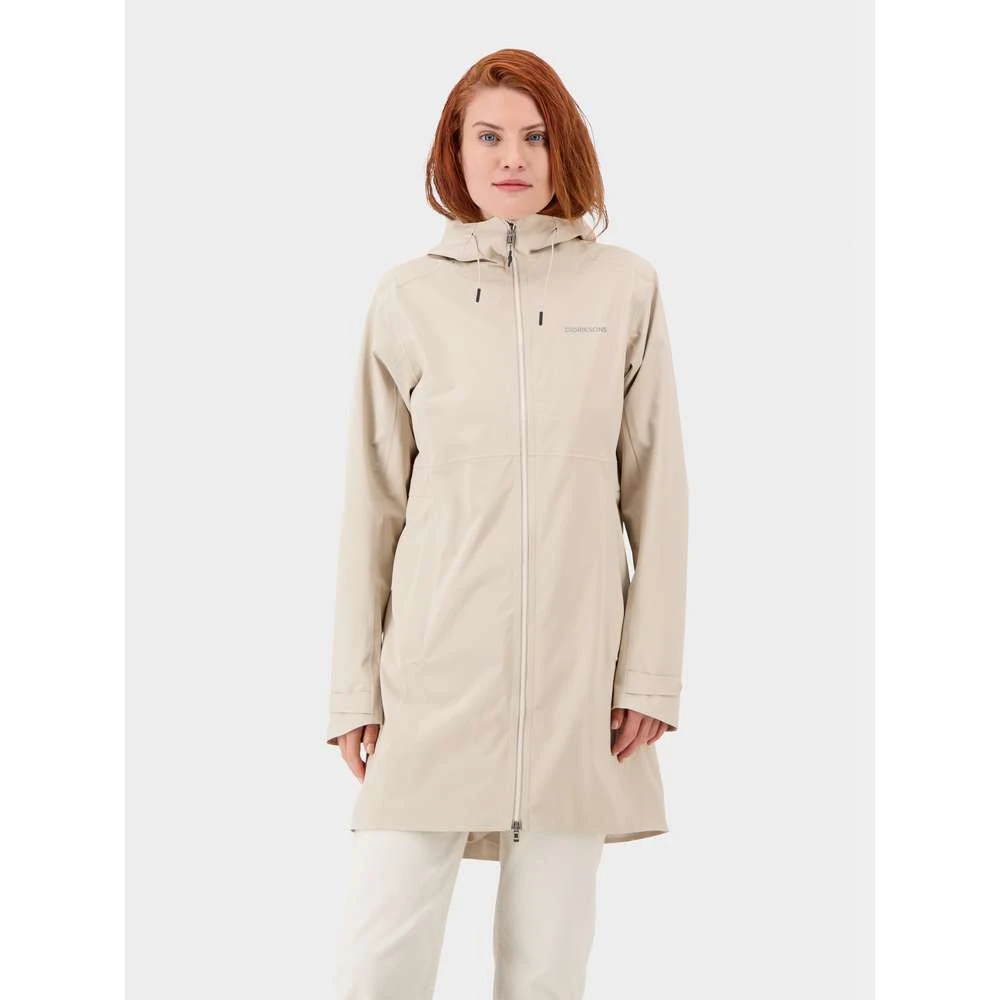 Didriksons Bea Parka Dames Clay Beige - Afbeelding 3