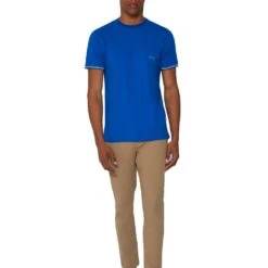 Sundek Finn Shirt Heren Electro Blue