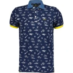 NZA New Zealand AucklandSulphur Polo Heren Key Navy