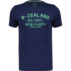 NZA New Zealand AucklandCaslani Shirt Heren Key Navy