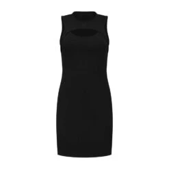 NIKKIE Cut-Out Sleeveless Jurk Dames Black