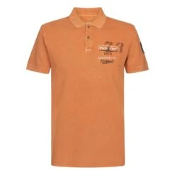Petrol Industries Polo Heren Desert Orange