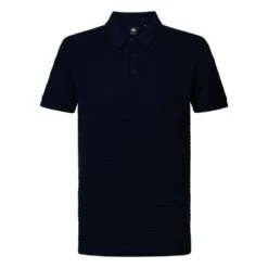 Petrol Industries Knitwear Polo Heren Midnight Navy