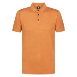 Petrol Industries Knitwear Polo Heren Desert Orange