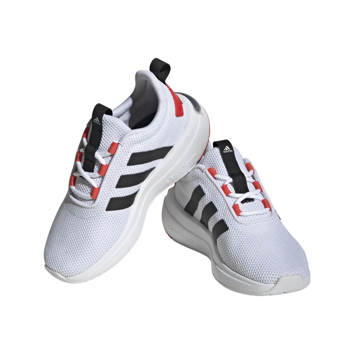 Adidas Racer TR23 IG4911 Vrijetijdsschoenen Junior Cloud White Core Black Bright Red - Afbeelding 3