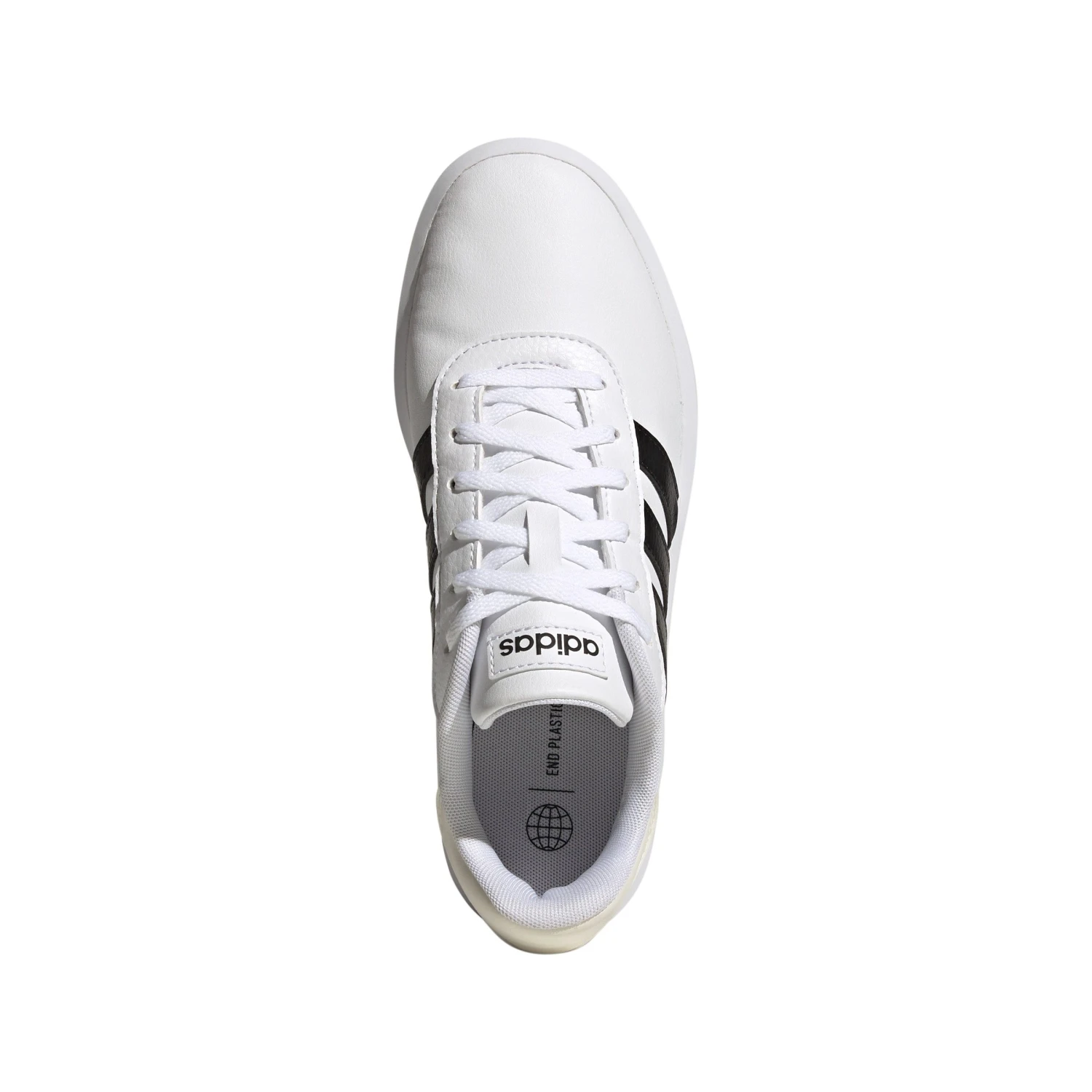 Adidas Court Platform HQ4532 Vrijetijdsschoenen Dames Cloud White Core Black Chalk White - Afbeelding 5