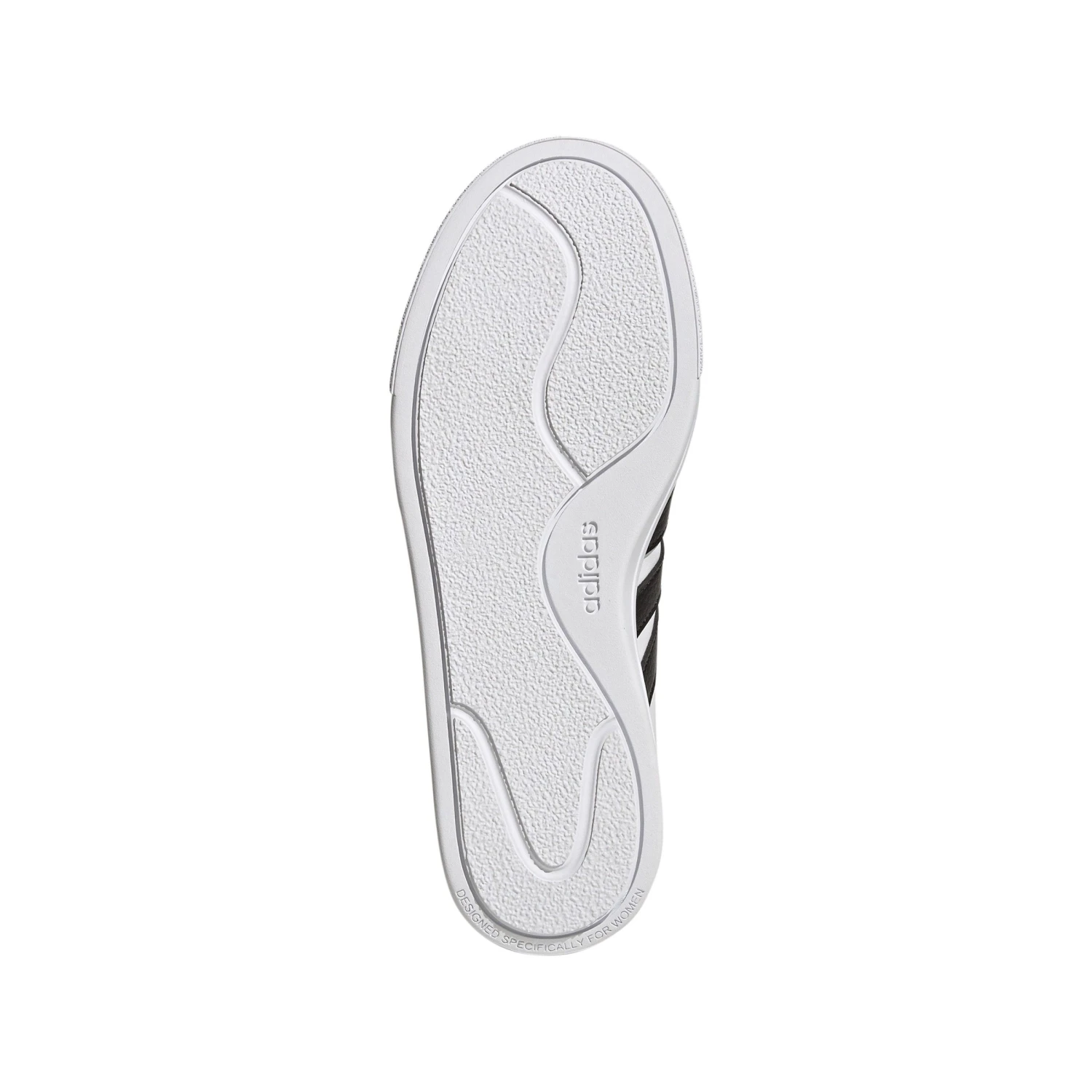 Adidas Court Platform HQ4532 Vrijetijdsschoenen Dames Cloud White Core Black Chalk White - Afbeelding 6