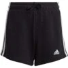 Adidas Essentials 3-Stripes Short Junior Black White