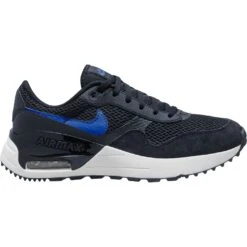 Nike Air Max SYSTM DQ0284 Vrijetijdsschoenen Junior Obsidian White White Hyper Royal