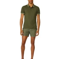 Sundek Brice Polo Heren Dark Ar Green